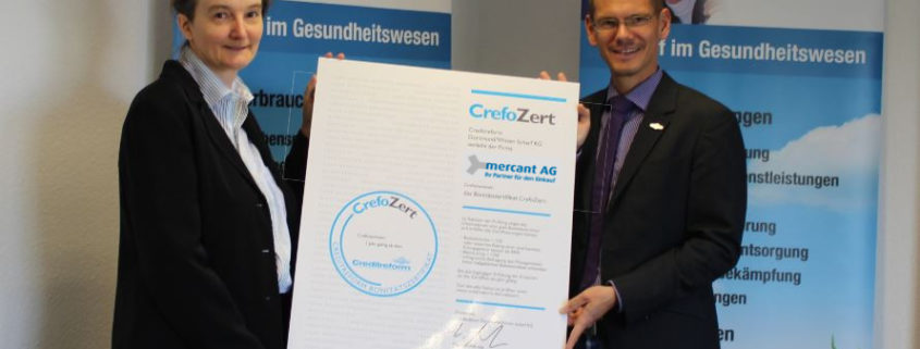 mercant AG CrefoZert Zertifizierung